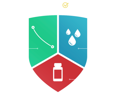 checkpoint sheild illustration